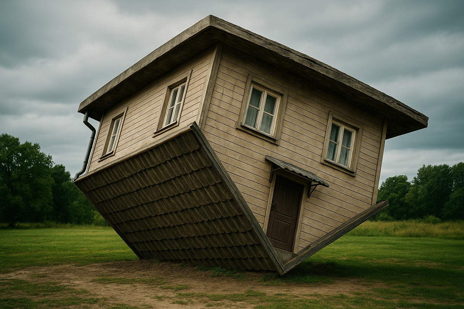 Descoperă Casa Răsturnată!