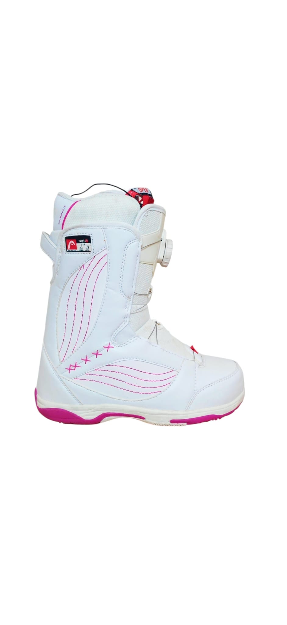 Boots Snowboard nr.39 Damă Head Zora BOA - Alb/Roz